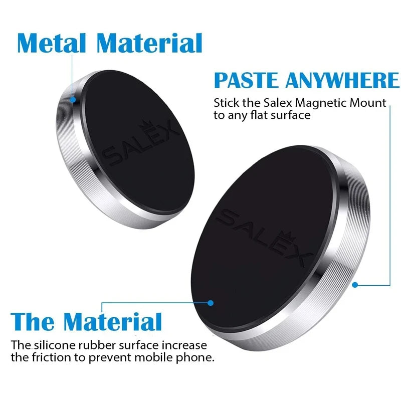 Magnetic Car Phone Holder - Dashboard Mount