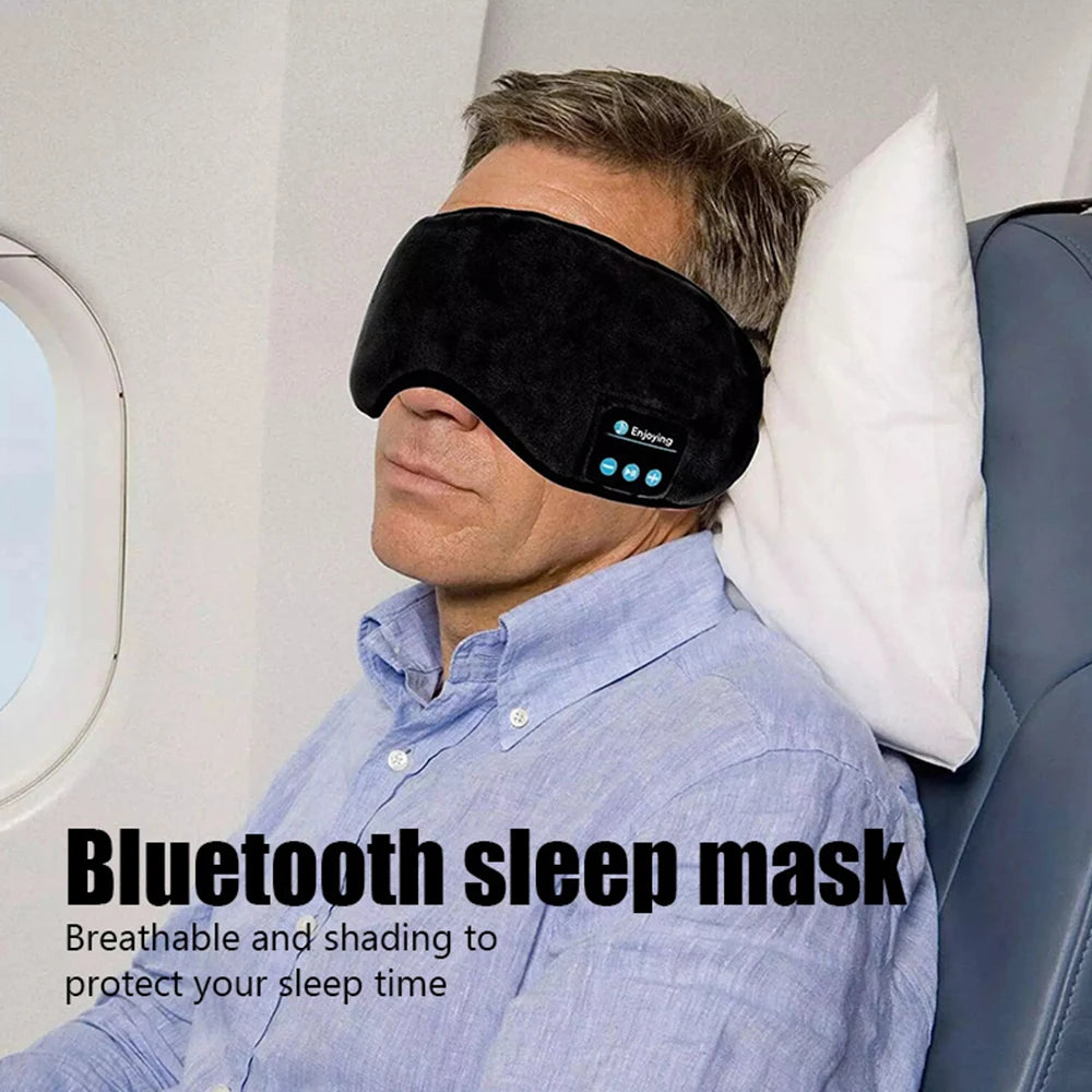 Bluetooth Sleep Headband - Wireless Headphones Eye Mask