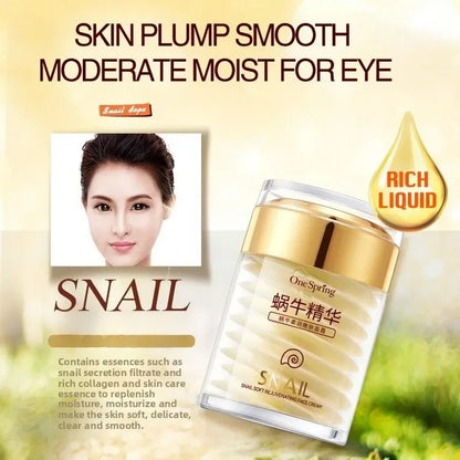 Snail Collagen Skincare Set - Anti-Aging Cream & Eye Serum