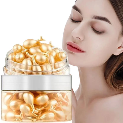 Collagen Face Serum Capsules - 50 PCS Anti-Wrinkle Treatment