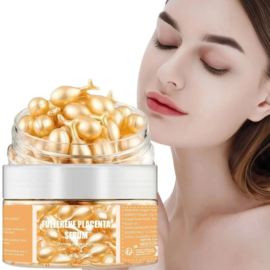 Collagen Face Serum Capsules - 50 PCS Anti-Wrinkle Treatment