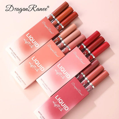 3 PCS Liquid Lipsticks Korean Set .