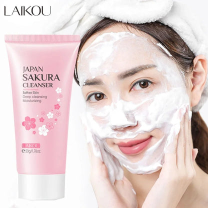 LAIKOU Foaming Face Cleanser - Deep Cleansing Wash