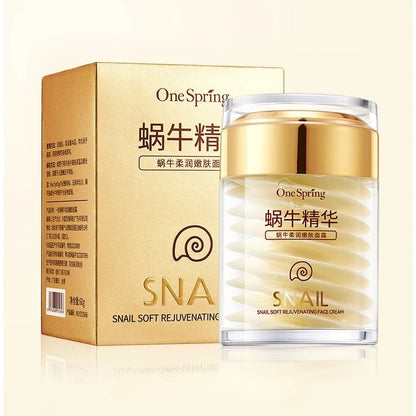 Snail Collagen Skincare Set - Anti-Aging Cream & Eye Serum