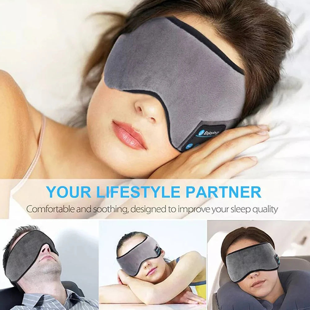 Bluetooth Sleep Headband - Wireless Headphones Eye Mask