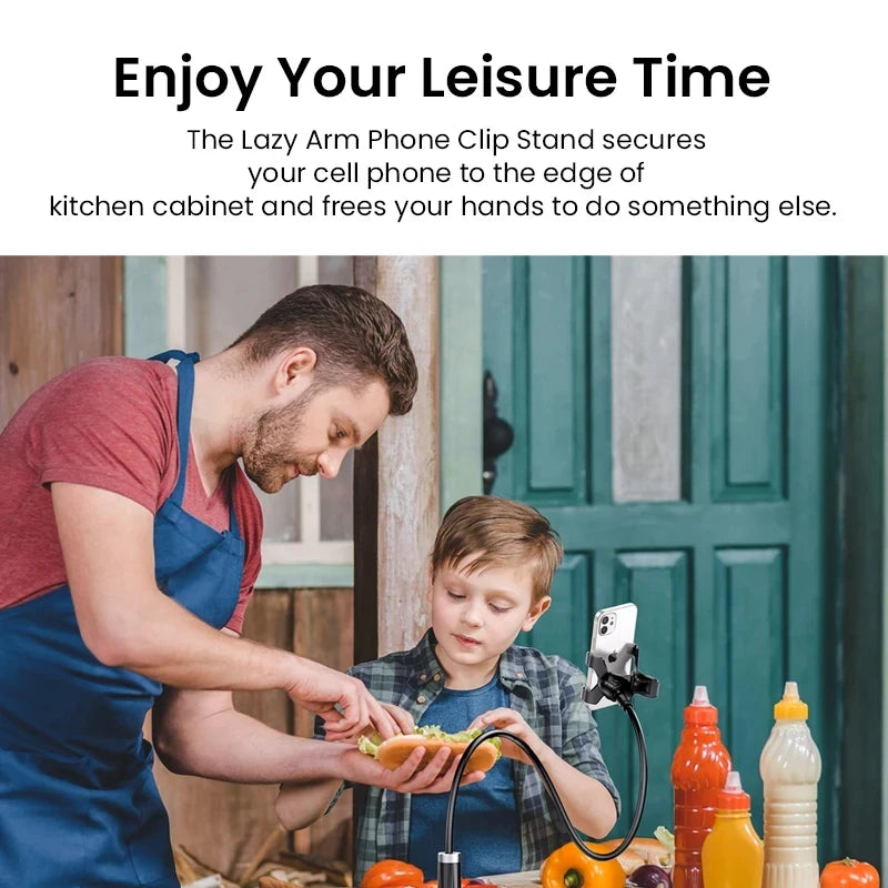 Adjustable Phone Stand - 360° Rotating Holder