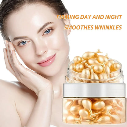 Collagen Face Serum Capsules - 50 PCS Anti-Wrinkle Treatment