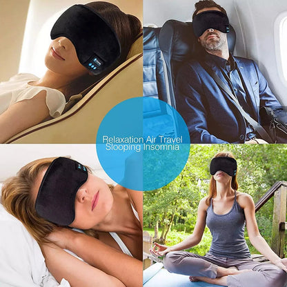 Bluetooth Sleep Headband - Wireless Headphones Eye Mask