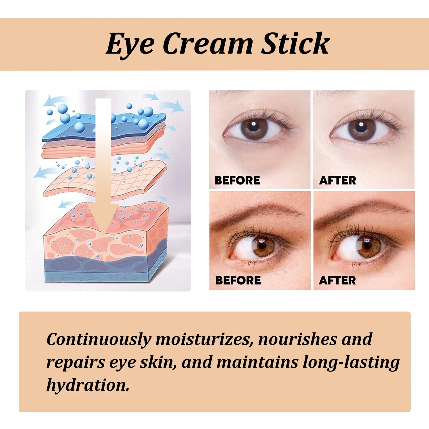 Snail Eye Cream Stick - Anti-Wrinkle Treatment