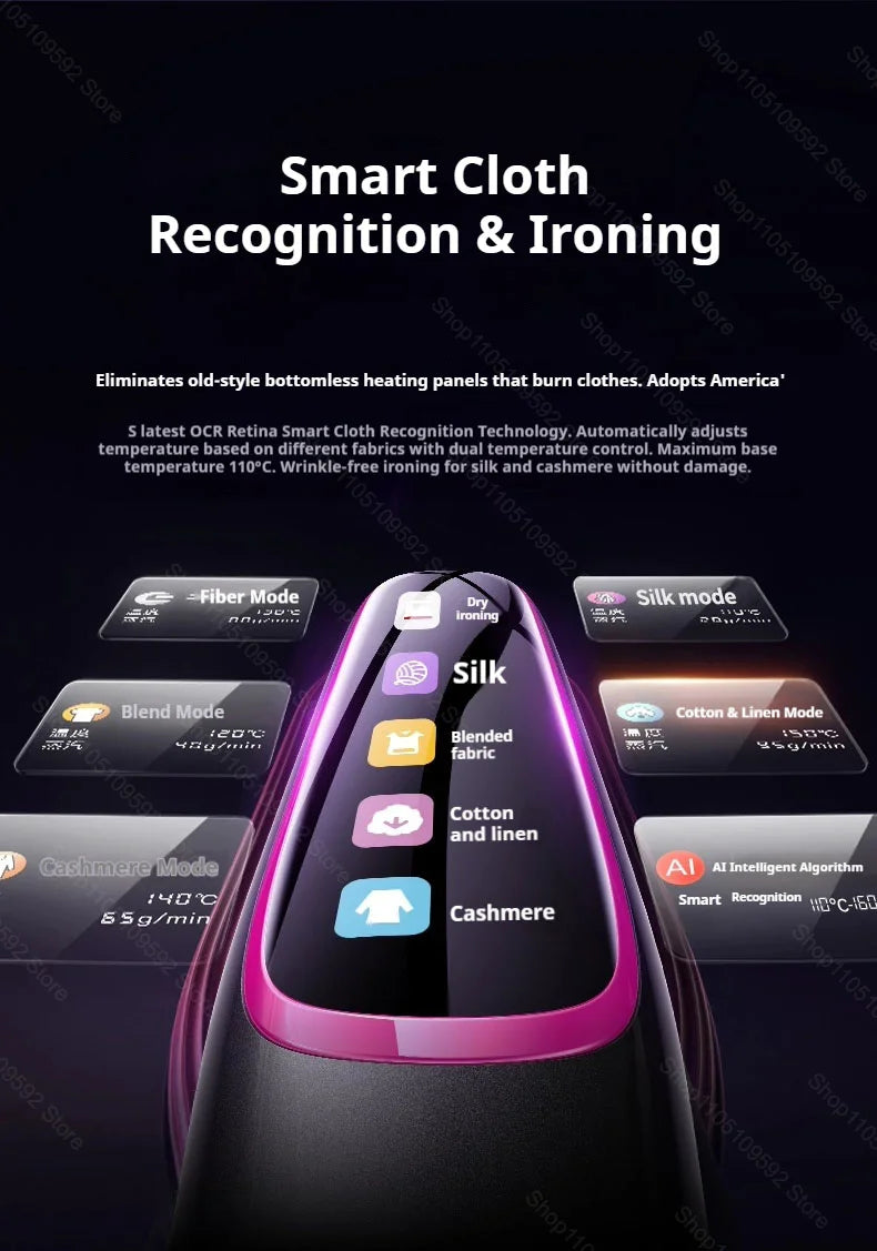 1200W Handheld Garment Steamer - Portable Clothes Steamer