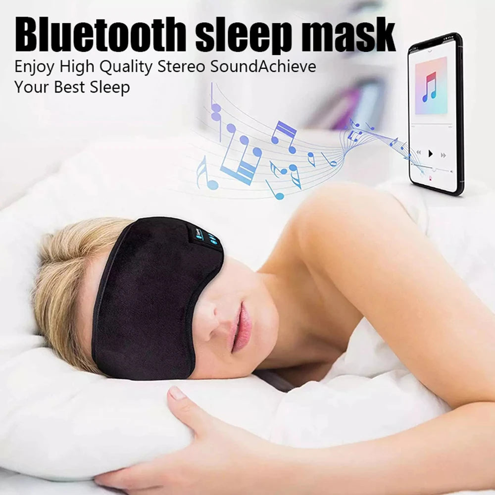Bluetooth Sleep Headband - Wireless Headphones Eye Mask
