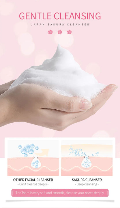 LAIKOU Foaming Face Cleanser - Deep Cleansing Wash