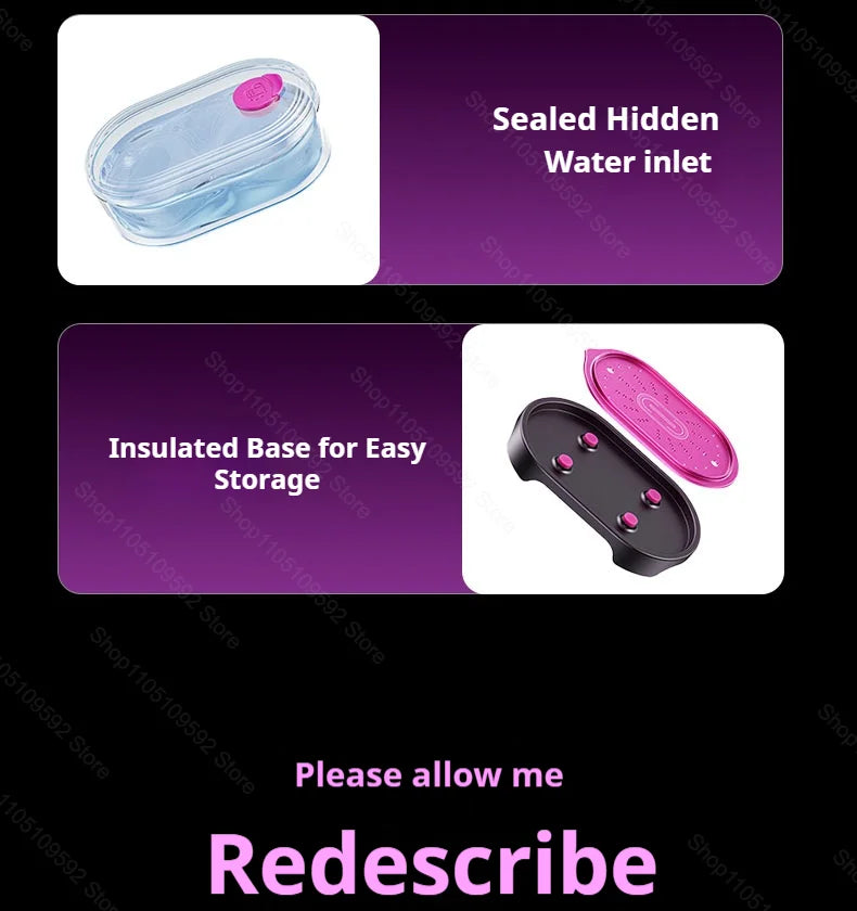 1200W Handheld Garment Steamer - Portable Clothes Steamer