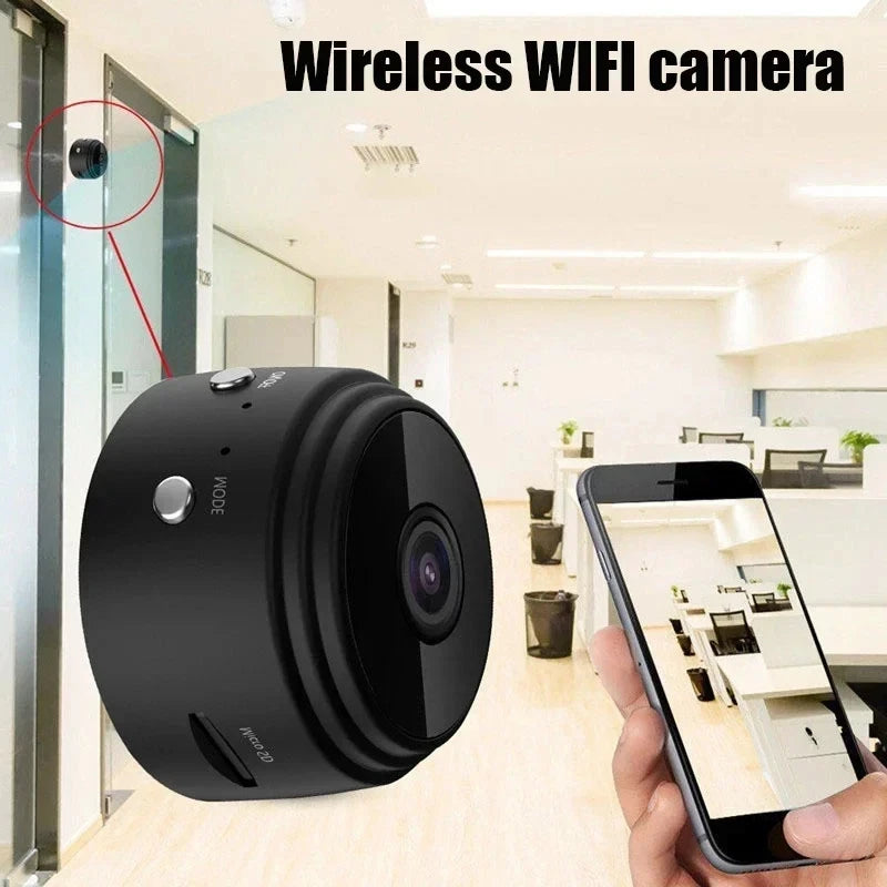 A9 Mini WiFi Security Camera - Baby & Pet Monitor