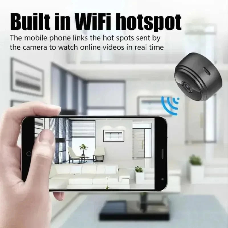 A9 WiFi Mini Camera 1080P - Wireless Security Camera